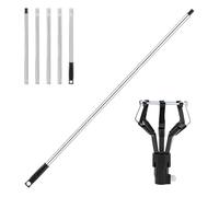 Light Bulb Changer Tool - Lamp Replacement Kit | Ceiling Reach Extender for Household or Commercial Use, Easy Grip, Adjustable Length for High Fixtures, Safe and Efficient Bulb Changingrt