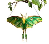 Light Catcher - Rainbow Maker Ornament for Window Decor | Acrylic Panel Material, 2D Stained Glass Style Design, Sunlight Reflection Hanging Art, Indoor Outdoor Display for Bedroom Balcony Garden Door