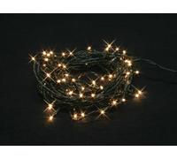 Light Creations Burstlight LED - 20 m - 220 LED blanches (44 LED clignotantes) - câble vert - 24 V