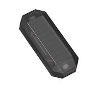 Light Flash de sécurité Solaire - Lampe du Signal d'alerte simulé, indicateur de Dissuasion du vol de vol sans Fil, 1,96x0.78x0.39 Pouce Système d'alerte de sécurité d'économie d'énergie | Idéal pour