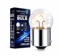 Light Galaxy ... Ihr Lichtlieferant Lot de 10 ampoules BA15s R5W Premium pour feu arrière de voiture, 24 V, 5 W, forme globe