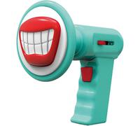 (Light Green, A) Mégaphone jouet pour enfants avec 6 effets sonores, haut-parleur portable pour fête costumée