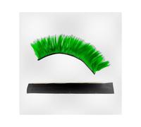 (Light Green) Detachable High Heat Silk Mohawk Wig for Helmets in Vibrant Colors