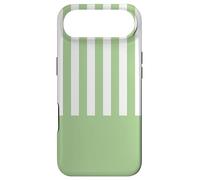 Light Green Stripes Color Block Vertical Lines Striped Coque pour iPhone Air
