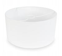 Light-Home Abat-jour Matero - Abat-jour moderne pour lampe de table de plafond - pour chambre à coucher, salon et cuisine style loft moderne - tissu - pour E27 avec 1 point de lumière blanc 40 cm