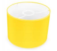Light-Home Abat-jour Matero - Abat-jour moderne pour lampe de table de plafond - pour chambre à coucher, salon et cuisine pour plafond loft moderne - tissu - pour E27 avec 1 point jaune clair 20 cm