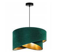 Light-Home Abat Jour Suspension Luminaire Lustre Industriel Milan - Moderne Abat Jour Plafond pour Chambre Salon et Cuisine - en Metal - Vert