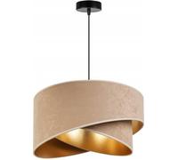 Light-Home Abat Jour Suspension Luminaire Lustre Industriel Milan - Moderne Abat Jour Plafond pour Chambre - en Metal - Beige
