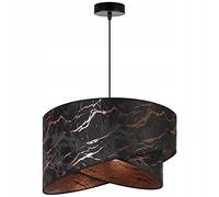 Light-Home Abat Jour Suspension Luminaire Lustre Industriel Milan - Moderne Abat Jour Plafond pour Chambre Salon et Cuisine - en Metal (Marbre)