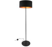 Light-Home Lampadaire Moderne avec Abat Jour Lampadaire sur Pied Salon - Lampadaire Élégant pour Salon et Chambre - Noir & Noir