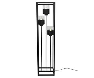 Light Home LH - Lampadaire Moderne - Lampadaire sur Pied Salon - Noir - 130x30x25 cm