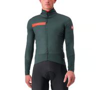 Castelli - Beta RoS Jacket - Veste vélo homme Rover Green / Red Orange - M