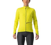 Veste Castelli Go GORE-TEX INFINIUM™ jaune brillant gris femme - S