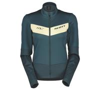 Light jacket femme RC Warm Hybrid WB vert foncé/jaune M