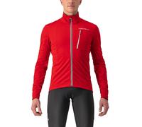 Castelli Go Gore-tex Infinium™ Windstopper® Jacket Rouge 2XL Homme Red / Silver Grey
