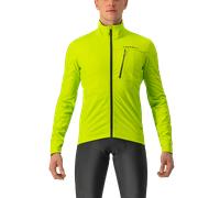 Castelli Go Gore-tex Infinium™ Windstopper® Jacket Vert XL Homme Electric Lime / Black