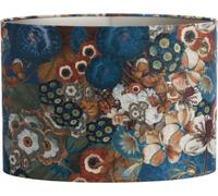Light & Living - abat-jour - Bloom - bleu - textile - E27 - 3545512