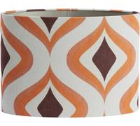 Light & Living - abat-jour - Cookie - oranje - textile - E27 - 3545522
