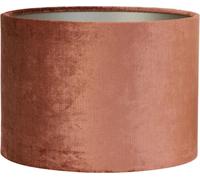 Light & Living - Abat-jour Cylindre Gemstone - Terra - Ø30x21cm - Abat-jour en tissu pour E27