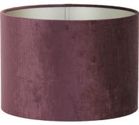 Light & Living - abat-jour - Gemstone - violet - textile - Ø 30cm - E27 - 2230789