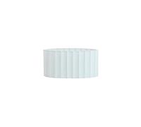 Light & Living Abat-jour ovale Disli - Crème - 45 x 21 x 22 cm - Ovale - Textile