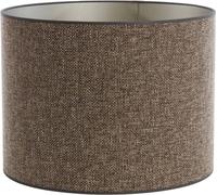 Light & Living - abat-jour - Saverna - marron - textile - Ø 50cm - E27 - 2250804