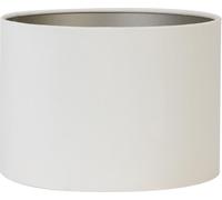 Light & Living - Abat-jour VELOURS - Ø40x30cm - Blanc