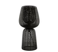 Light & Living Lampe de table Aboso - 24x54x24 (LxHxP) - Noir