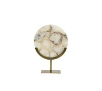 Light&living Ornament op voet 25x10x35 cm GOUYA with agaat+antiek brons
