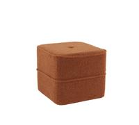 Light & Living Pouf Kiki Teddy Terra - 40x40x35 cm