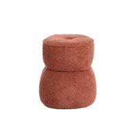 Light & Living Pouf Leyla Terrakleur - Ø40x46 cm