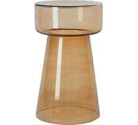 Light & Living Table d'appoint Dakwa verre jaune moutarde - Ø30x50 cm