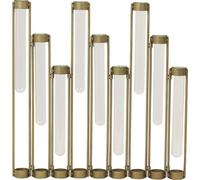 Light&living Vase déco 39x3x39 cm TUBE bronze antique