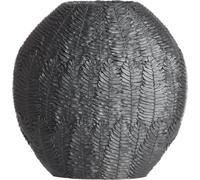 Light & Living Vase NIVICA noir mat plastique - 40,5x11x40 cm