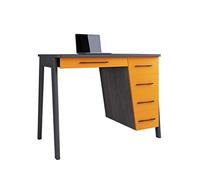 Light Luxury Children's Small Desk Student Writing Desk Desk and Bookcase Combination Adult Wall-Mounted Computer Desk Nordic Learning Desk B 1m (B 1.2m)