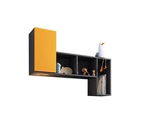 Light Luxury Children's Small Desk Student Writing Desk Desk and Bookcase Combination Adult Wall-Mounted Computer Desk Nordic Learning Desk B 1m (A 1.2m)