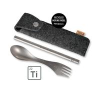 Light My Fire Kit Spork'n Straw Titane