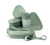 Light My Fire Set Vaisselle Camping - Kit Picnic 8 Couverts Camping - Vaisselle Plastique Reutilisable 100% sans BPA - Micro-Onde & Lave-Vaisselle - Couverts Pique Nique Cuisine Camping Et Randonnée