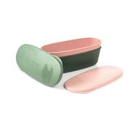 Récipient Light My Fire SnapBox ovale BIO vert rose (Pack 2)
