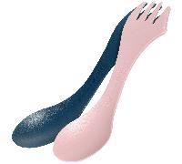 Set de couverts Light My Fire Spork Original 2-pack Couleur: bleu / rose