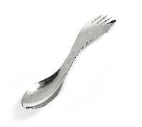 Light My Fire Sporks Lot de couverts de camping 3 en 1 en acier inoxydable de qualité 304 avec couteau, fourchette et cuillère incassables pour 1 personne, accessoires de camping, équipement de survie