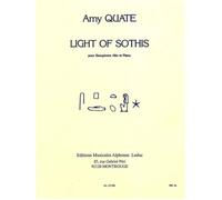 Light Of Sothis For Alto Saxophone And Piano / Recueil