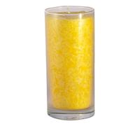 Light Palm 4041678006709 Unique Bougie, Hauteur : 16 cm, Jaune