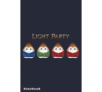 Light Party - Phookka Notebook: 120 Page Notebook for Notes and Planning