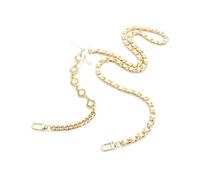 (Light Pink, Multicolor) Crossbody Phone Lanyard Metal Phone Charm Cell Phone Chain Strap, Total Length: 120cm - Light Pink