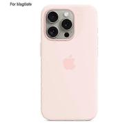 (Light Pink) u200bFor iPhone 14 Pro MagSafe Compatible Liquid Silicone Protective Case Premium Quality