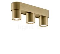 Light Point Aura Plafonnier LED 3 foyers laiton
