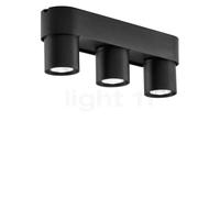 Light Point Aura Plafonnier LED 3 foyers noir