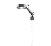 Light Point Dark W1 Wandleuchte, titané