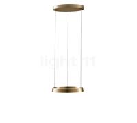 Light Point Edge Round Suspension LED laiton - ø50 cm - 2.700-5.000 K